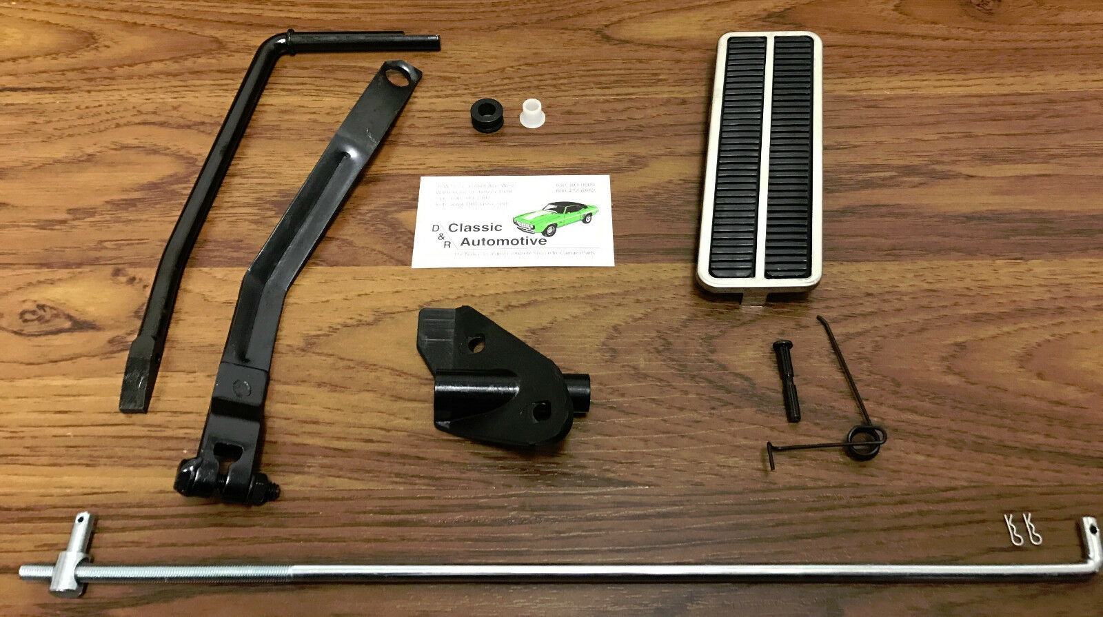 Camaro Nova Gas Pedal Kit With Throttle Linkage 12pc V8 Accelerator Kit