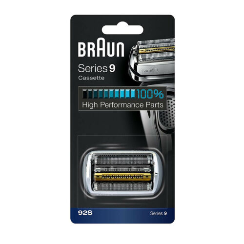 Braun 92s Series 9 Electric Shaver Replacement Foil & Cassette Cartridge Silver