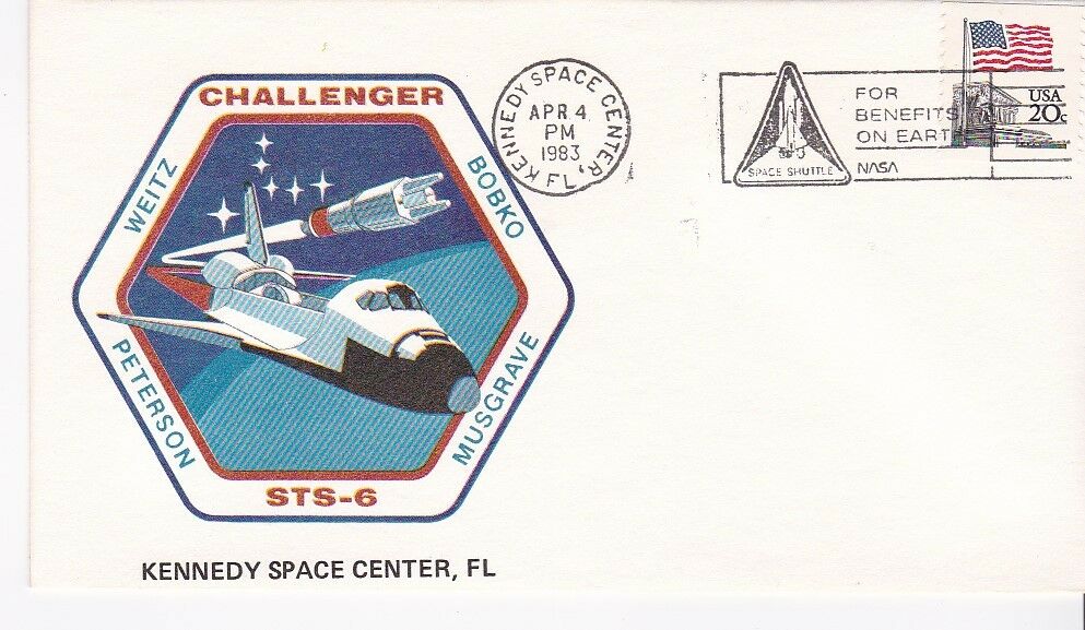 Space Shuttle Sts-6/challenger Launch Kennedy Space Center, Fl 4/4/1983